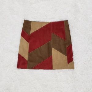 Kenneth Cole Patchwork Skirt